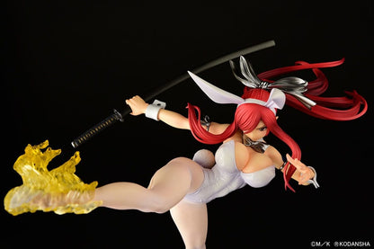 Erza Scarlet High Kick White Bunny Ver. Orca Toys
