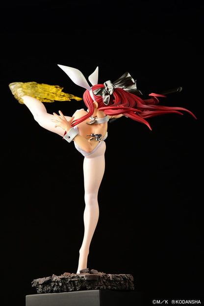 Erza Scarlet High Kick White Bunny Ver. Orca Toys
