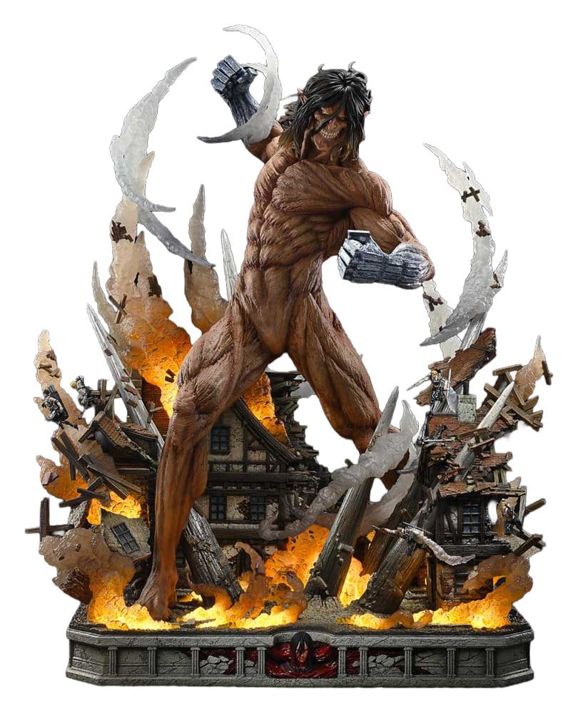 Attack on Titan (TV animation) Ultimate Diorama Masterline Statue Eren Yeager Attack Titan Bonus Version - Anime Figuren günstig kaufen