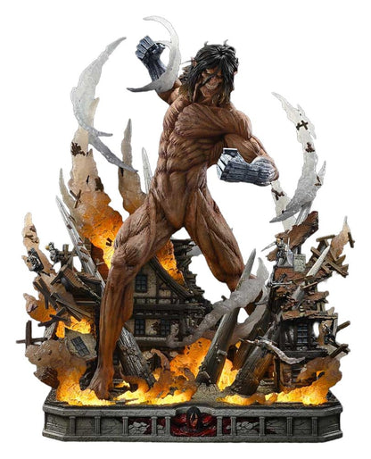 Attack on Titan (TV animation) Ultimate Diorama Masterline Statue Eren Yeager Attack Titan Bonus Version - Anime Figuren günstig kaufen