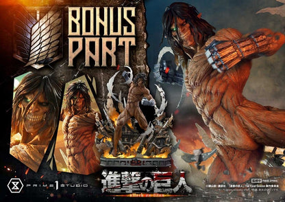 Attack on Titan (TV animation) Ultimate Diorama Masterline Statue Eren Yeager Attack Titan Bonus Version - Anime Figuren günstig kaufen
