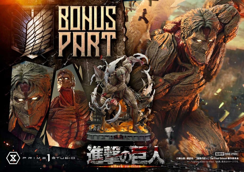 Attack on Titan (TV animation) Ultimate Diorama Masterline Statue Reiner Braun Armored Titan Bonus Version - Anime Figuren günstig kaufen