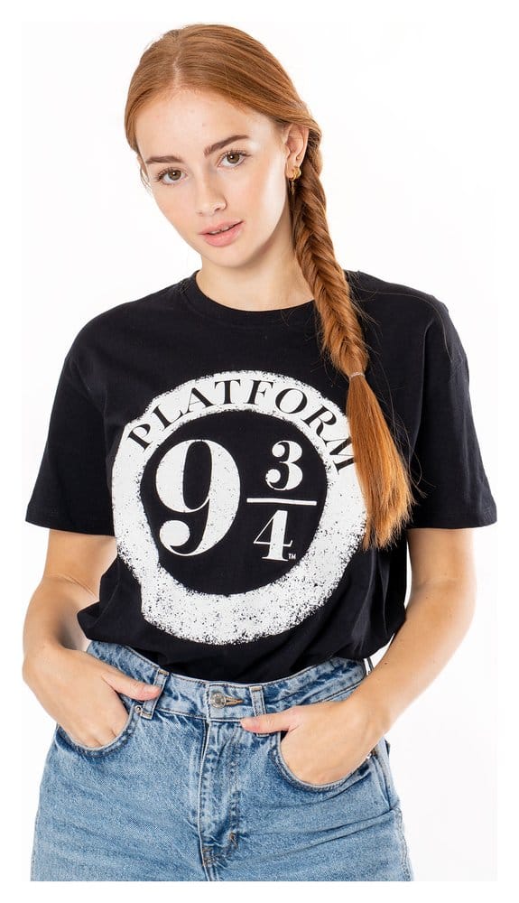 Harry Potter T-Shirt Platform 9 3/4 Raised Print - Anime Figuren günstig kaufen