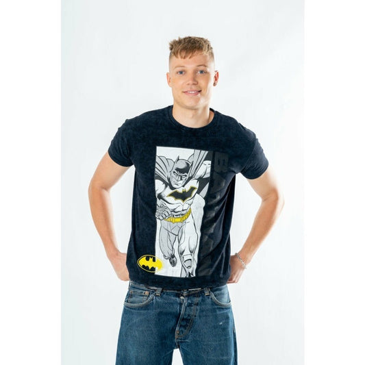 Batman T-Shirt Comic (Auswasch-Optik / Vintage Style) - Anime Figuren günstig kaufen