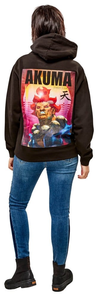 Street Fighter Kapuzenpullover Akuma Reverse - Anime Figuren günstig kaufen