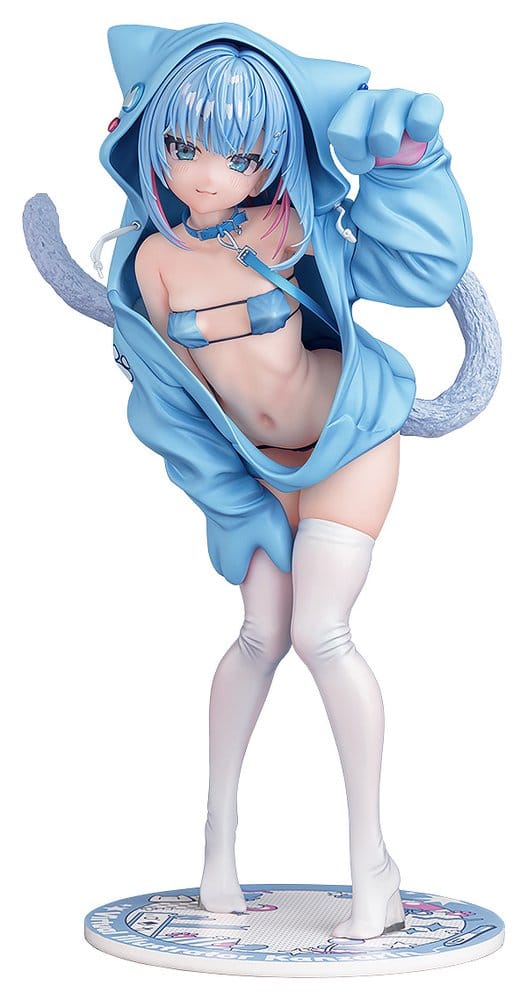 Virtual illustrator Kanzarin PVC Figur kanzarin-chan: Cat-Eared Hoodie Ver. - Anime Figuren günstig kaufen