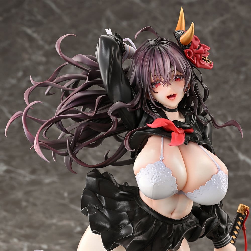 Reika Danzaiin Demon Exorcist Student Council President Pink Cat - Anime Figuren günstig kaufen