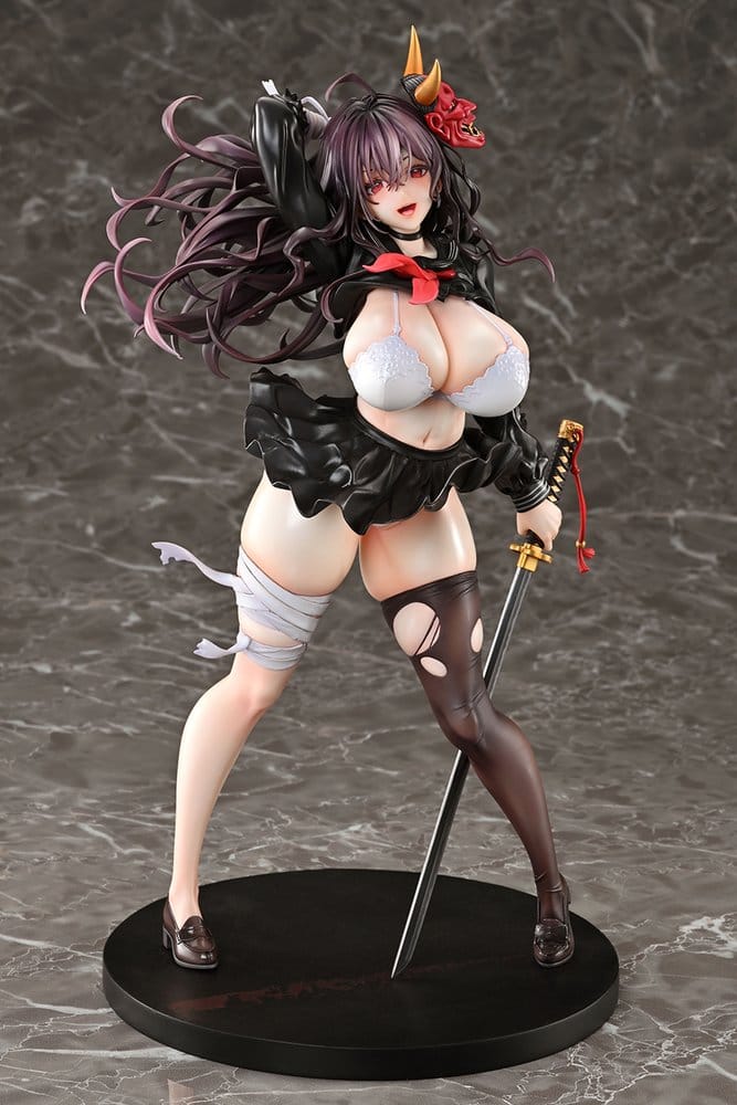 Reika Danzaiin Demon Exorcist Student Council President Pink Cat - Anime Figuren günstig kaufen