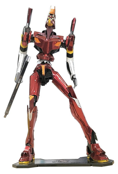Evangelion Metallic Nano Plastic Model Kit Unit 02 - Anime Figur