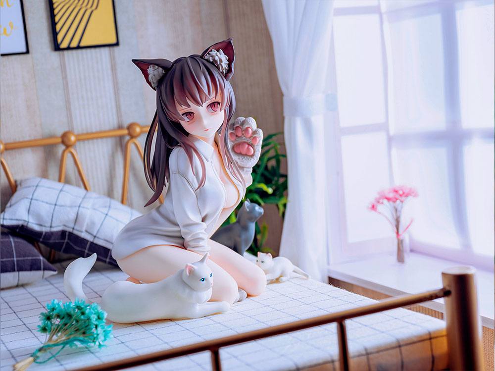 Original Character PVC Statue Koyafu Catgirl Mia - Anime Figuren günstig kaufen