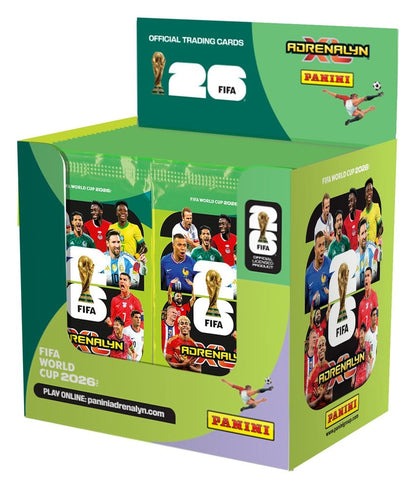 Panini FIFA World Cup 2026 Trading Cards Flow Pack Box (50) - Anime Figuren günstig kaufen