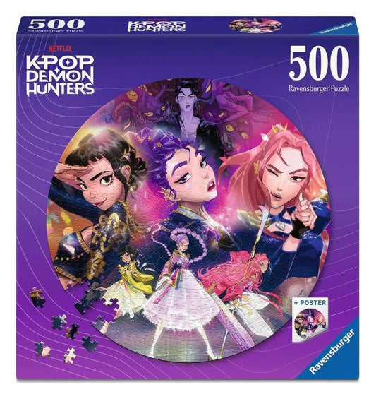 KPop Demon Hunters Rundpuzzle For the fans! (500 Teile) - Anime Figuren günstig kaufen