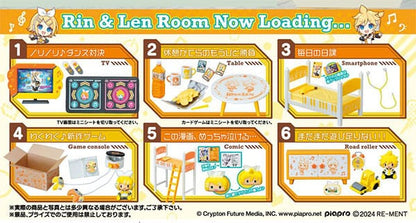 Rin Len Room Display Minifiguren Hatsune Miku Re-Ment