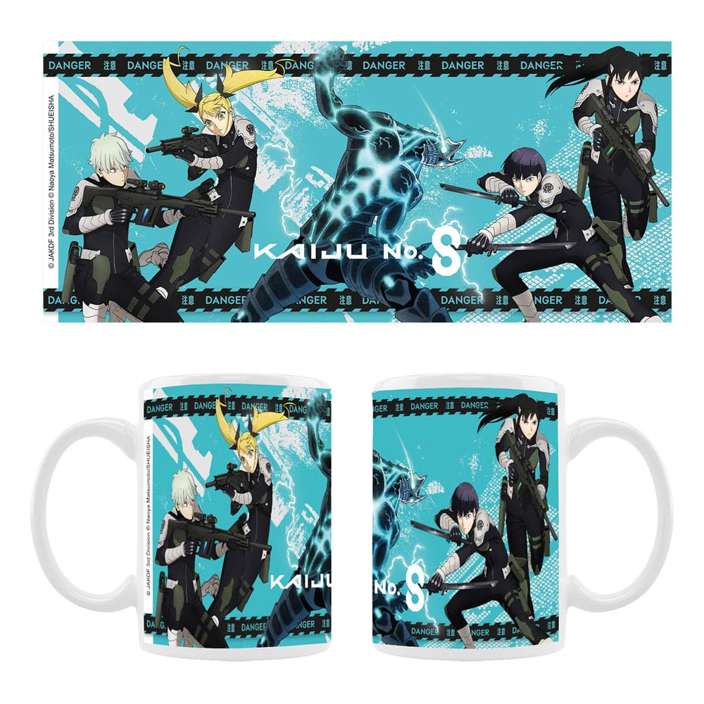 Kaiju No. 8 Keramiktasse Kaiju No. 8, Reno Ichikawa, Soshiro Hoshina, Mina Ashira, Kikoru Shinomiya Season 2 - Anime Figuren günstig kaufen