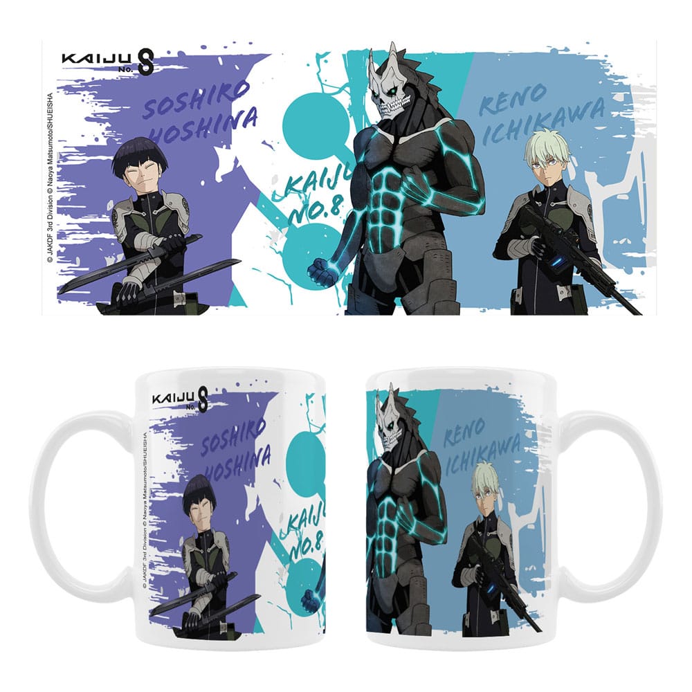 Kaiju No. 8 Keramiktasse Kaiju No. 8, Reno Ichikawa, Soshiro Hoshina Season 2 - Anime Figuren günstig kaufen