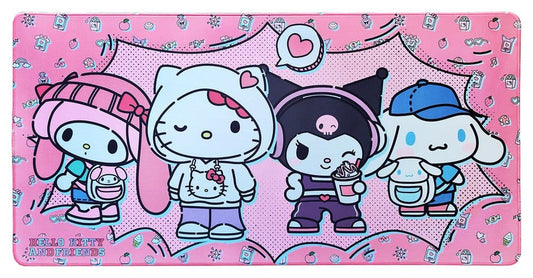 Sanrio Pink Black Party Series XXL Mousepad Hello Kitty & Friends Pop - Anime Figuren günstig kaufen