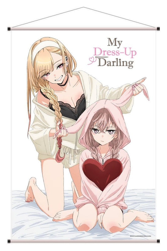 My Dress-Up Darling Wandrolle Marin & Sajuna 60 x 90 cm - Anime Figuren günstig kaufen