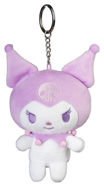 Sanrio Plüsch-Schlüsselanhänger Kuromi Kawaii 12 cm - Anime Figuren günstig kaufen