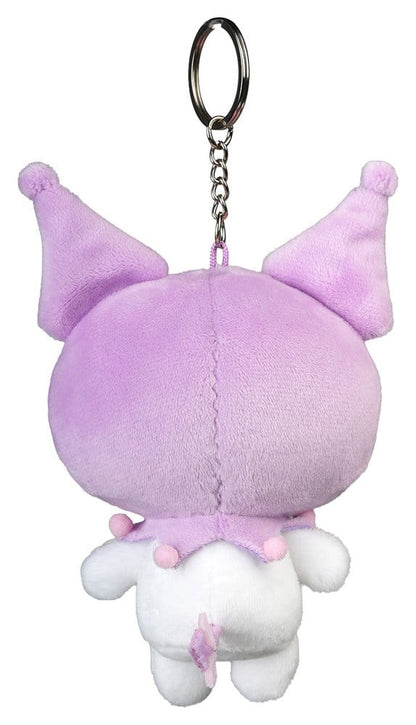 Sanrio Plüsch-Schlüsselanhänger Kuromi Kawaii 12 cm - Anime Figuren günstig kaufen