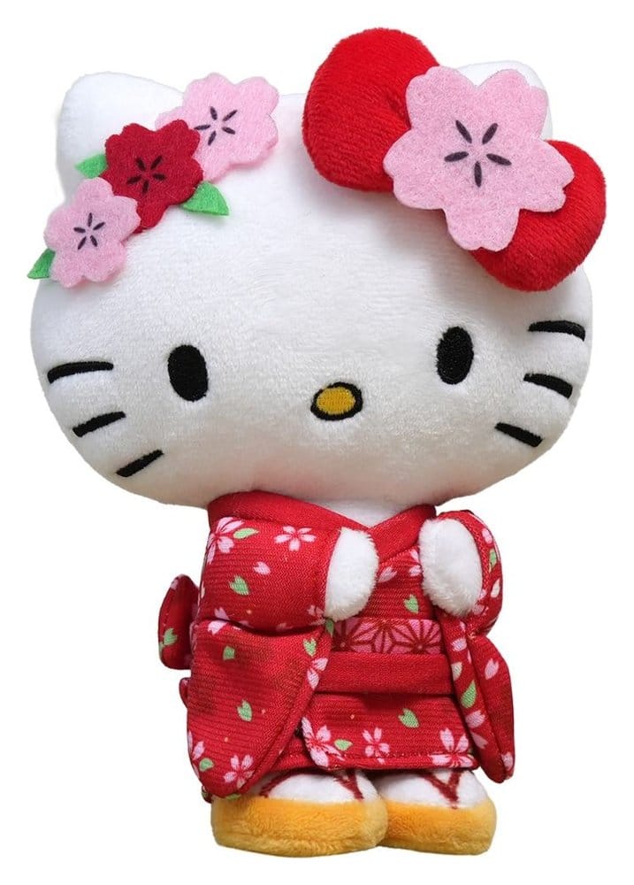 Sanrio Plüschfigur Hello Kitty Kimono Version 22 cm - Anime Figuren günstig kaufen