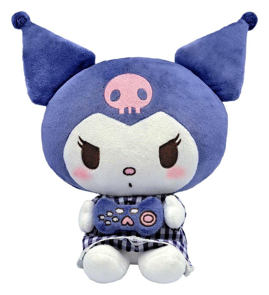 Sanrio Plüschfigur Kuromi Pyjama Style M 22 cm - Anime Figuren günstig kaufen