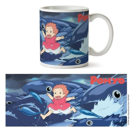 Ponyo - Das große Abenteuer am Meer Tasse Waves - Anime Figuren günstig kaufen