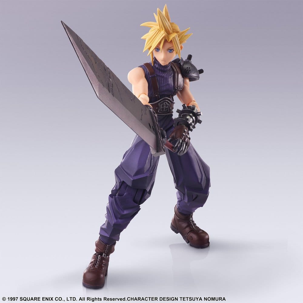 Final Fantasy VII Bring Arts Actionfigur Cloud Strife Digital Plus Edition - Anime Figuren günstig kaufen