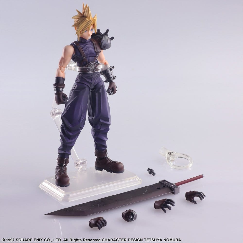 Final Fantasy VII Bring Arts Actionfigur Cloud Strife Digital Plus Edition - Anime Figuren günstig kaufen