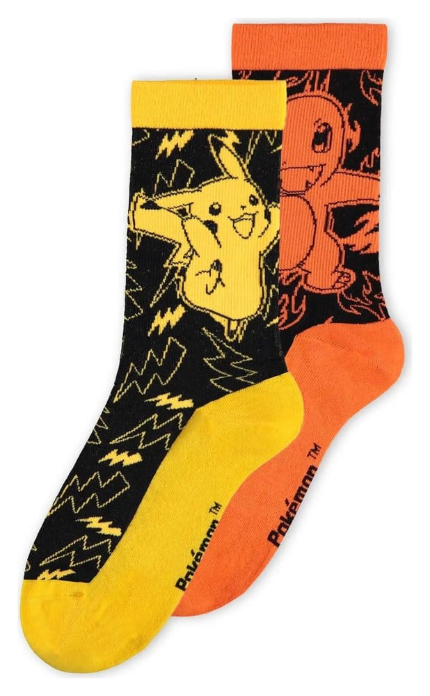 Pokémon Socken 2er-Pack Crew 43-46 - Anime Figuren günstig kaufen
