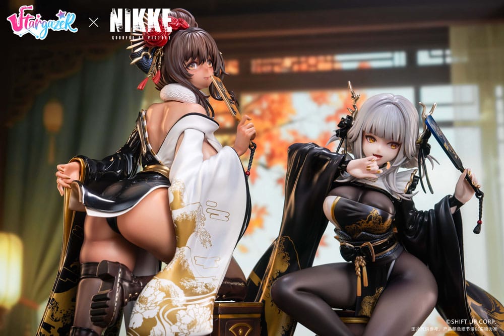2er-Set Blanc & Noir Rabbit Goddess of Victory: Nikke Stargazer - Anime Figuren günstig kaufen