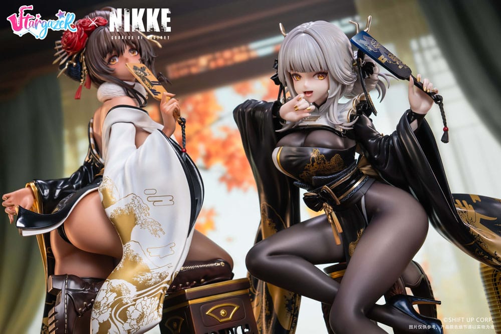 2er-Set Blanc & Noir Rabbit Goddess of Victory: Nikke Stargazer - Anime Figuren günstig kaufen