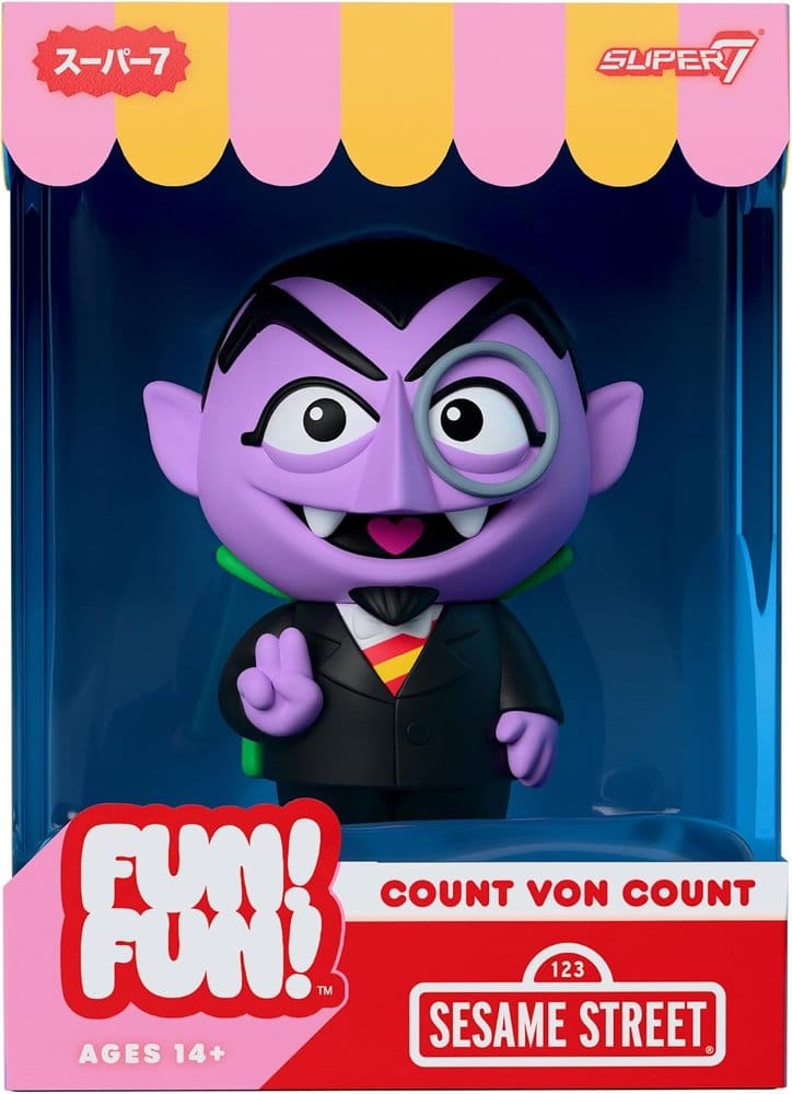 Sesamstraße Fun! Fun! Soft Vinyl Figur Wave 01 - Count von Count - Anime Figuren günstig kaufen