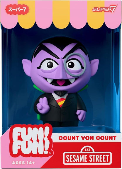 Sesamstraße Fun! Fun! Soft Vinyl Figur Wave 01 - Count von Count - Anime Figuren günstig kaufen