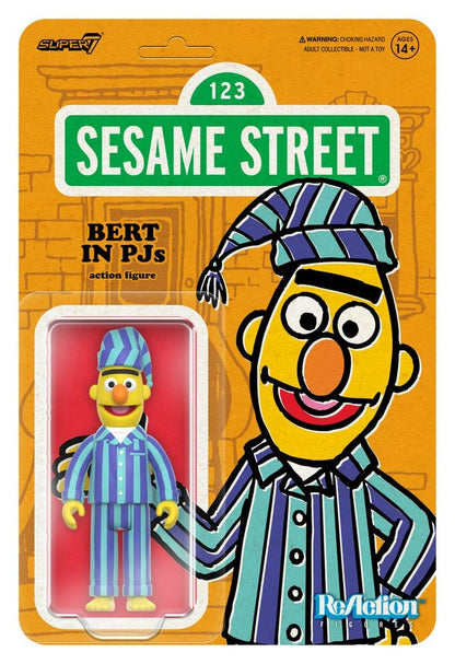 Sesamstraße ReAction Actionfigur Wave 06 Bert (PJ) 10 cm - Anime Figuren günstig kaufen