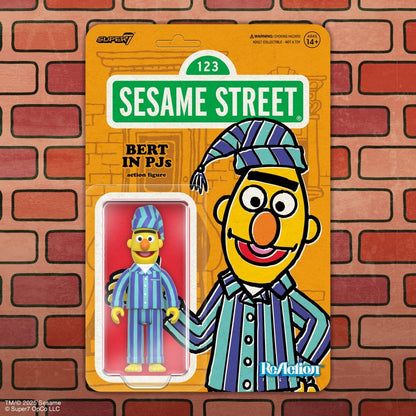 Sesamstraße ReAction Actionfigur Wave 06 Bert (PJ) 10 cm - Anime Figuren günstig kaufen