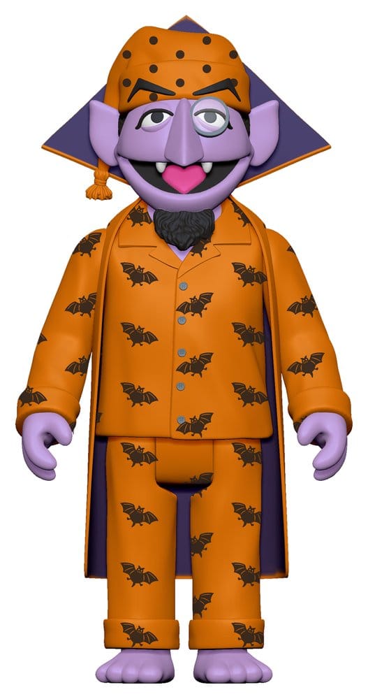 Sesamstraße ReAction Actionfigur Wave 06 Count Von Count (PJs) 10 cm - Anime Figuren günstig kaufen