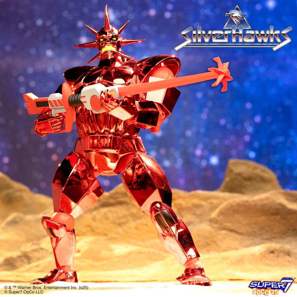 SilverHawks Ultimates Actionfigur Mon*Star Metallic Vac Metal - Anime Figuren günstig kaufen