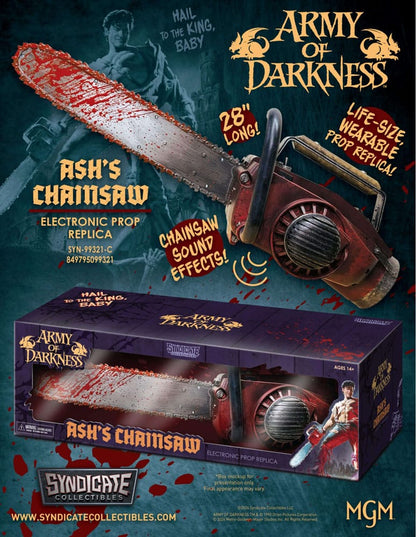 Ash's Kettensäge Army of Darkness Prop Replik Syndicate