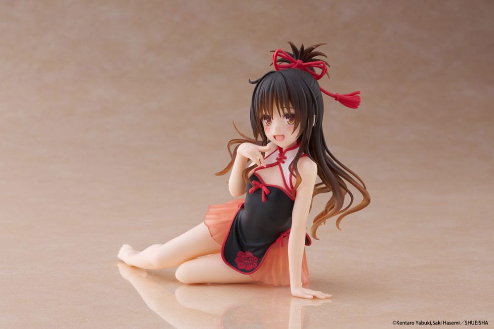 To Love-Ru Darkness PVC Statue Desktop Cute Figure Mikan Yuki Chinese Dress Ver. - Beschädigte Verpackung - Anime Figuren günstig kaufen