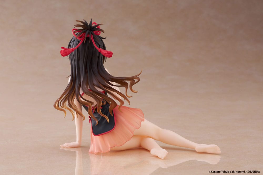 To Love-Ru Darkness PVC Statue Desktop Cute Figure Mikan Yuki Chinese Dress Ver. - Beschädigte Verpackung - Anime Figuren günstig kaufen
