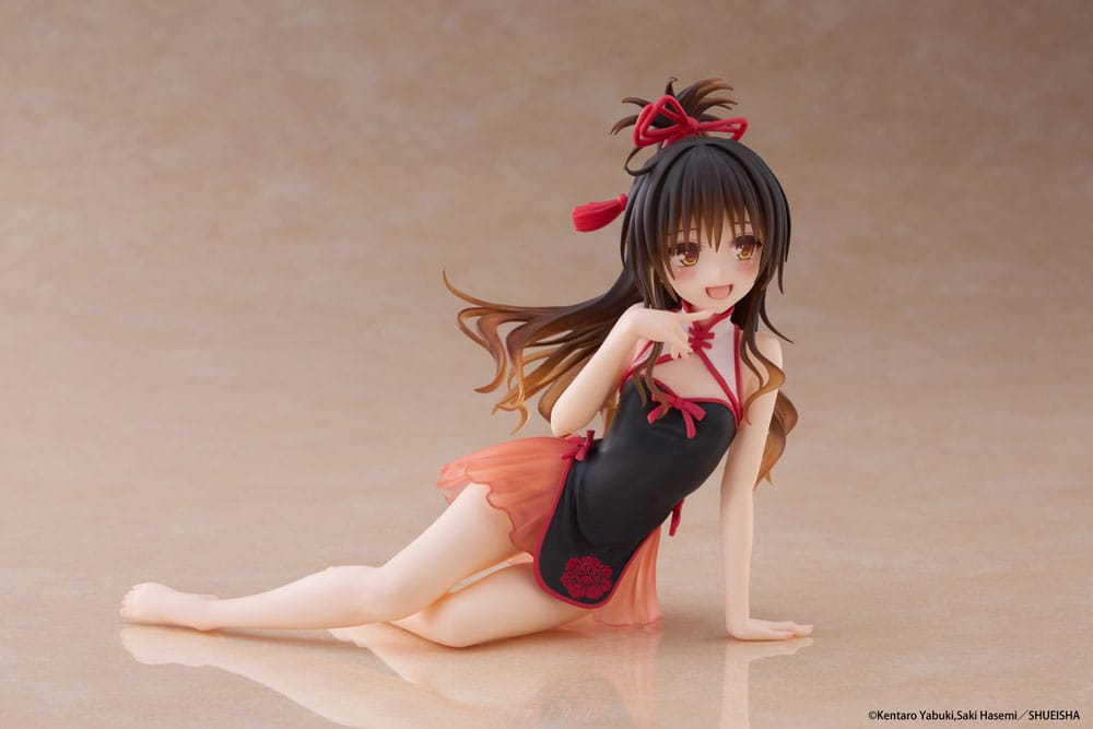 To Love-Ru Darkness PVC Statue Desktop Cute Figure Mikan Yuki Chinese Dress Ver. - Beschädigte Verpackung - Anime Figuren günstig kaufen