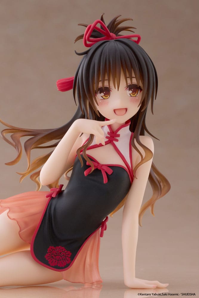 To Love-Ru Darkness PVC Statue Desktop Cute Figure Mikan Yuki Chinese Dress Ver. - Beschädigte Verpackung - Anime Figuren günstig kaufen