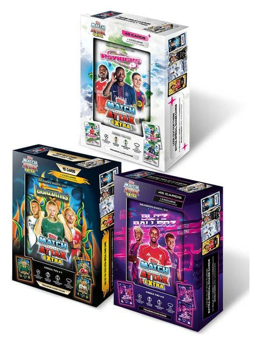 UEFA Champions League Match Attax Extra Trading Cards 2025/26 Mega Tin - Anime Figuren günstig kaufen