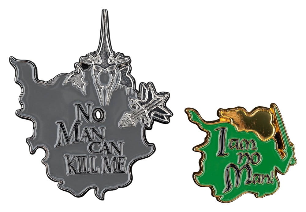 Herr der Ringe Ansteck-Pin Doppelpack No Man can Kill Me & I Am No Man! - Anime Figuren günstig kaufen