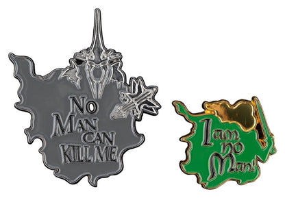 Herr der Ringe Ansteck-Pin Doppelpack No Man can Kill Me & I Am No Man! - Anime Figuren günstig kaufen