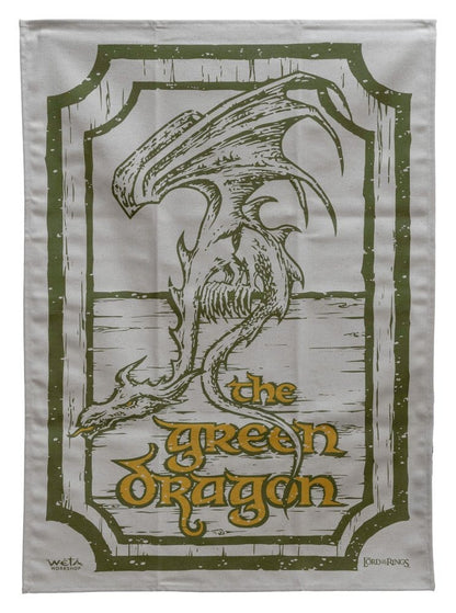 Herr der Ringe Geschirrtuch 2er Pack Green Dragon & Prancing Pony - Anime Figuren günstig kaufen