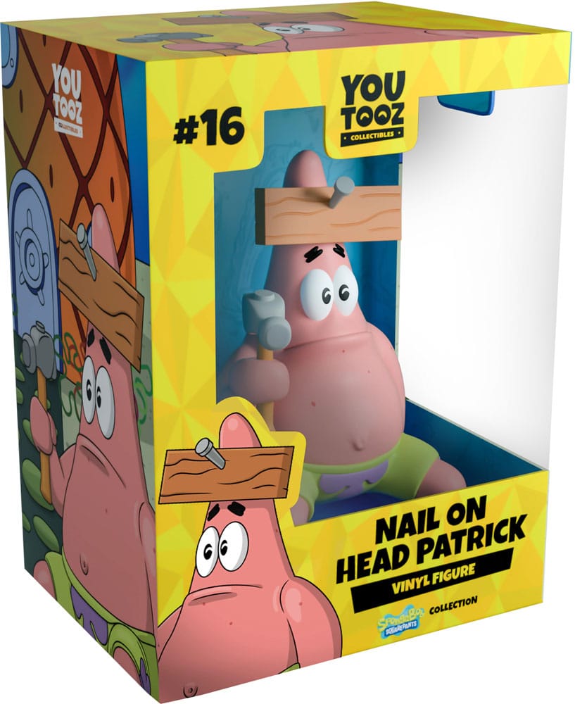 Nail on Head Patrick - Vinyl Figur - SpongeBob - Youtooz