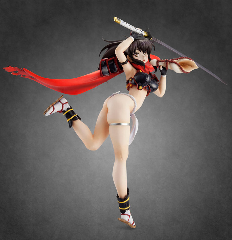 Queen´s Blade Rebellion Excellent Model Core PVC Statue Samurai of the War God Izumi