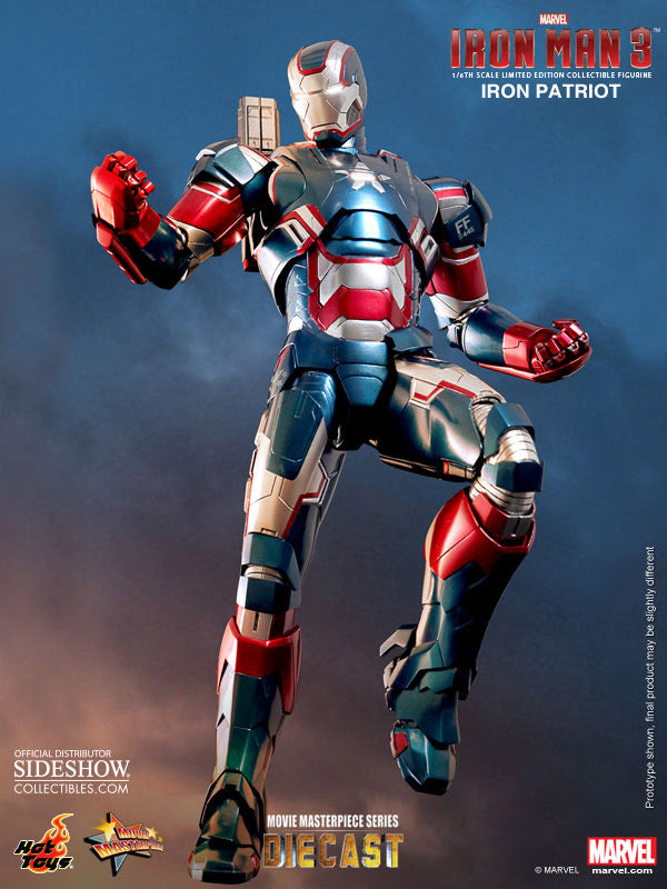 Iron Patriot Movie Masterpiece Iron Man 3 Hot Toys - Anime Figuren günstig kaufen
