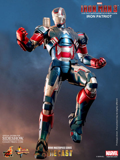 Iron Patriot Movie Masterpiece Iron Man 3 Hot Toys - Anime Figuren günstig kaufen